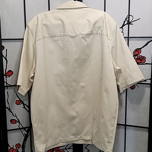 Diesel S-Mac-22 Bowling Shirt With Maxi Logo Print - Picture 8 of 12